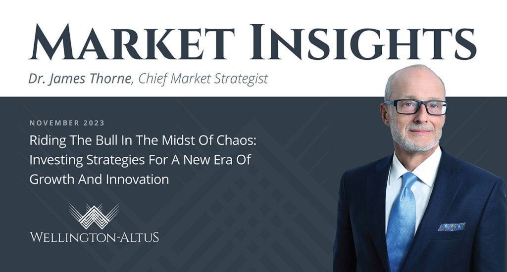 Market Insights card with a picture of James Throne.