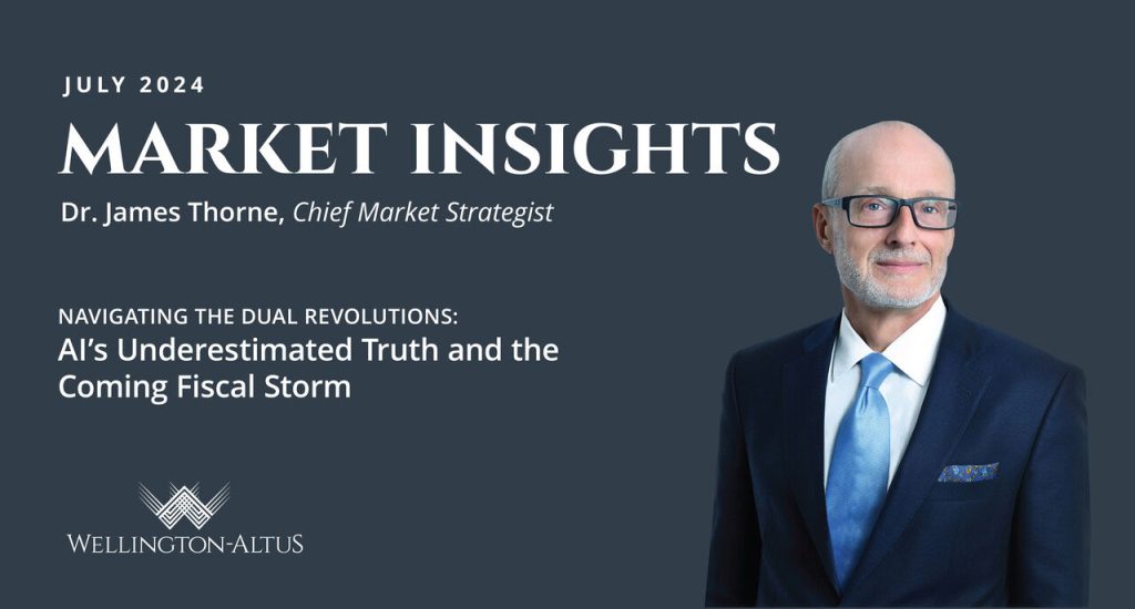 Market Insights card with a picture of James Throne.