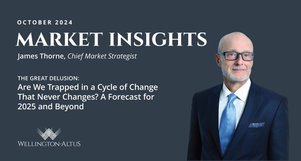 Market Insights card with a picture of James Throne.