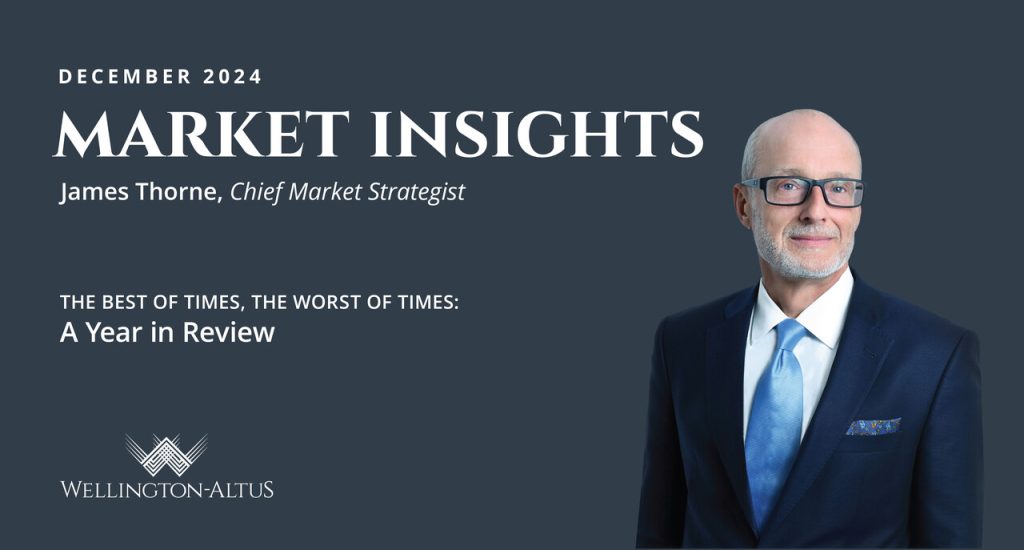 Market Insights card with a picture of James Throne.